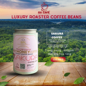 SAKURA COFFEE 500gr hương vị thơm ngọt thuần khiết  |Vị Đắng Ngọt Hài Hoà | GU CAFÉ | Beepluslife